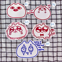 Image 3 of Silly Cat Stickers