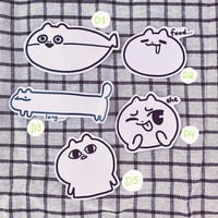 Image 5 of Silly Cat Stickers