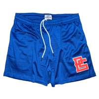 Image 1 of PS Basic Mesh Short - Blue white/red