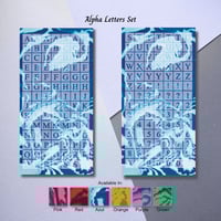 Image 1 of Alpha Sticker Set