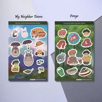 Image 1 of Ghibli Vinyl Sticker Sheets 