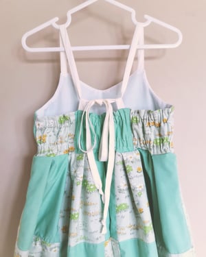 Image of SALE Patchwork Dress - Sage Meadow 7 years