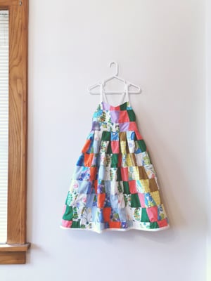 Image of Patchwork Dress - Rainbow Quilt 8 years