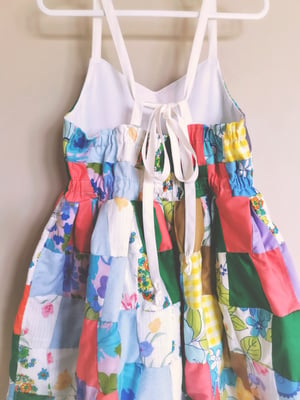 Image of Patchwork Dress - Rainbow Quilt 8 years