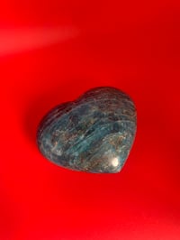 Image of CŒUR APATITE BLEUE