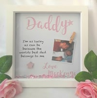 Image 4 of Personalised Daddy Frame, Dad Gift, Dad Frame, Fathers Day Gift,New Dad Gift, Dad birthday gift