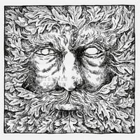 Artprint - The Green Man - 21 x 21 cm