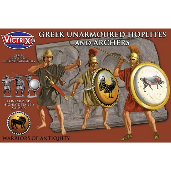 Greek Unarmoured Hoplites and Archers (VXA005)