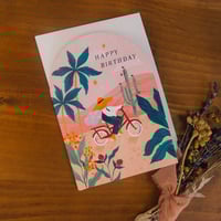 Image 3 of Happy Birthday Sunset Card