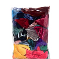 Image 1 of Mixed Velvet Fabric Offcuts Creative Craft Pack