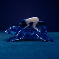 Image 9 of Girl & Bear Hair Claw by Lisa Junius