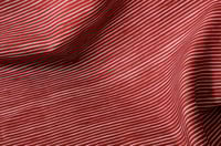 Image 5 of GREEN LINE AND RED LINE STRIPES ON LINEN