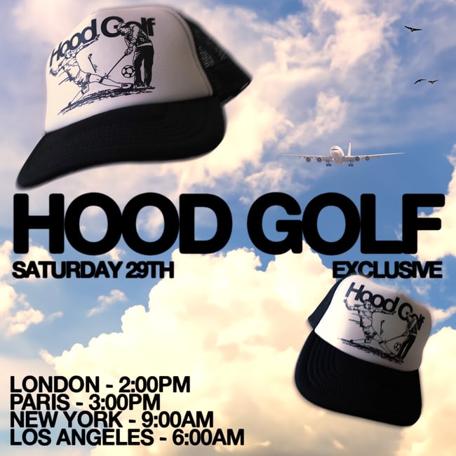 'Hood Golf Footie' Trucker Hat