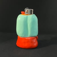 Image 4 of Mr. Krabs 1 of 1 Clay Lighter Case