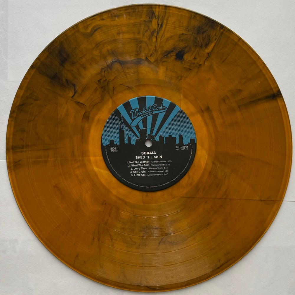 Image of "Shed The Skin"on Gold Marble Vinyl + CD 