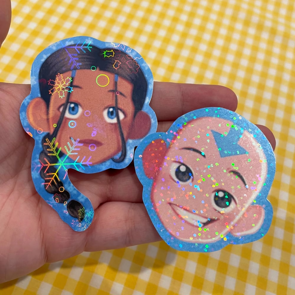 Image of ATLA STICKERS/BADGES