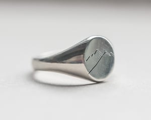 Image of 'The Highlands' Wilderness small signet ring