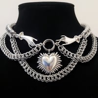 Image 1 of MARIA Box Chain and Half-Persian Necklace