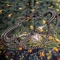 Image 3 of MARIA Box Chain and Half-Persian Necklace