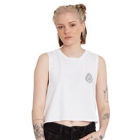 Image 2 of Volcom x Coral Morphologic Cropped Tank Top