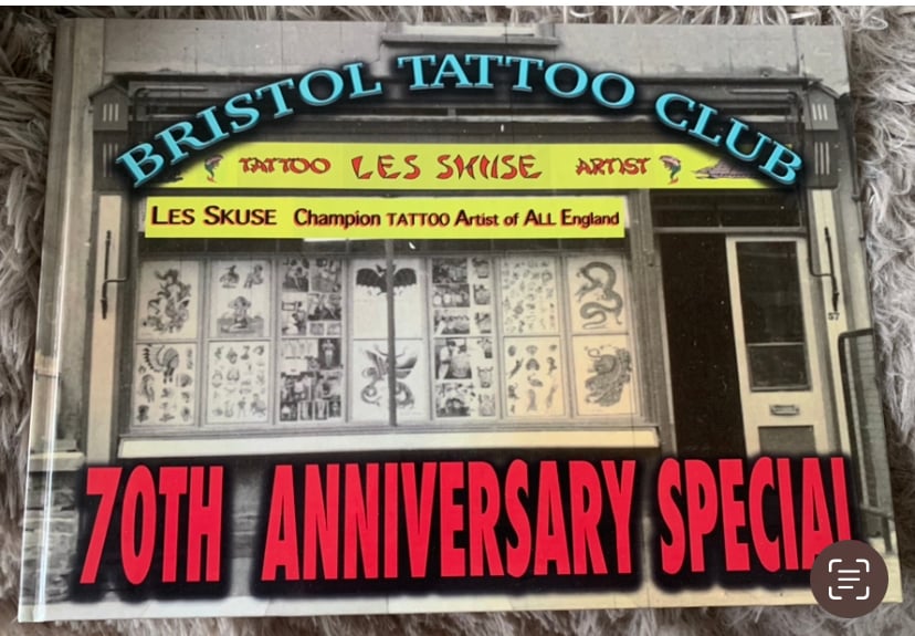 Image of Bristol tattoo club 70 th anniversary special book 