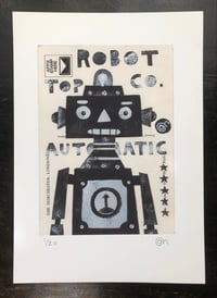 TOP ROBOT CO limited edition print