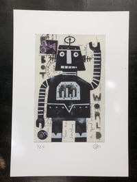 ROBOT WORLD limited edition print