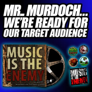 Image of Mr. Murdoch... We're Ready For Our Target Audience