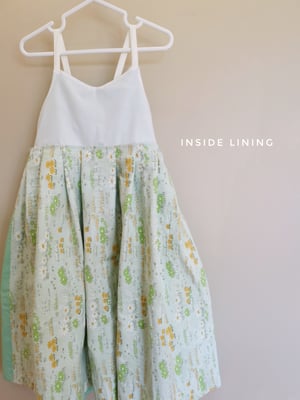 Image of SALE Patchwork Dress - Sage Meadow 7 years