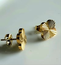 Image 1 of Sunburst Stud Earrings