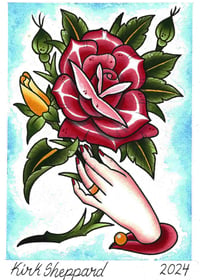 KIRK SHEPARD: Rose w/hand