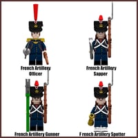 Image 1 of Napoleonic French Artillerymen