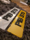 Image of 60MM 4D GEL TOPS PLATE - GLOSS BLACK -METRO FONT