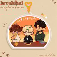 breakfast trio | aftg | charm PREORDER