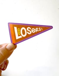 Image 1 of Go Losers! weatherproof sticker 