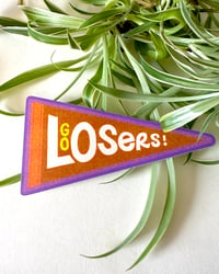 Image 3 of Go Losers! weatherproof sticker 