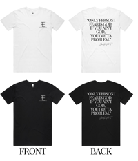 No Fear Quote T-Shirt