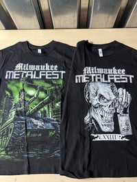 Image 1 of MILWAUKEE METAL FEST 2 FOR 1 W/ 2024 LS SHIRT + 2023 VIP T-SHIRT