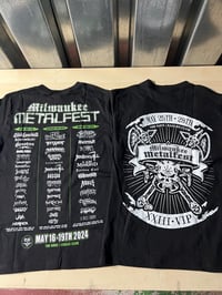 Image 2 of MILWAUKEE METAL FEST 2 FOR 1 W/ 2024 LS SHIRT + 2023 VIP T-SHIRT