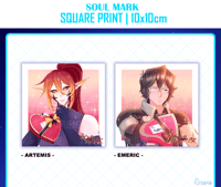 Soul Mark: Valentine's day - Square print 