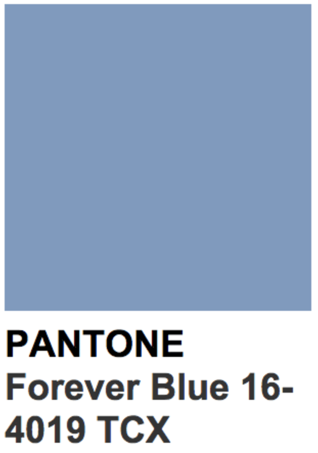 Porcelain Blue Ruffled "Selene" Size S Image 2