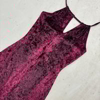 Image 2 of velvet guess halter dress