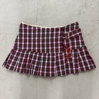 Image 1 of plaid parasuco mini skirt