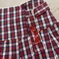 Image 2 of plaid parasuco mini skirt