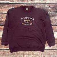 Image 1 of Vintage Oxbow Park Trout Embroidered Crewneck