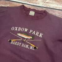 Image 2 of Vintage Oxbow Park Trout Embroidered Crewneck