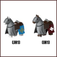 Image 1 of Ibelin and Jerusalem War Horses