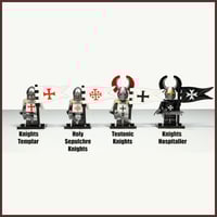 Image 1 of Crusader Minifigures