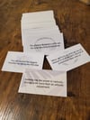 Affirmation cards