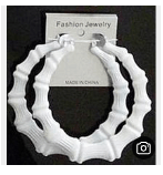 Image 2 of Large Bamboo Earrings